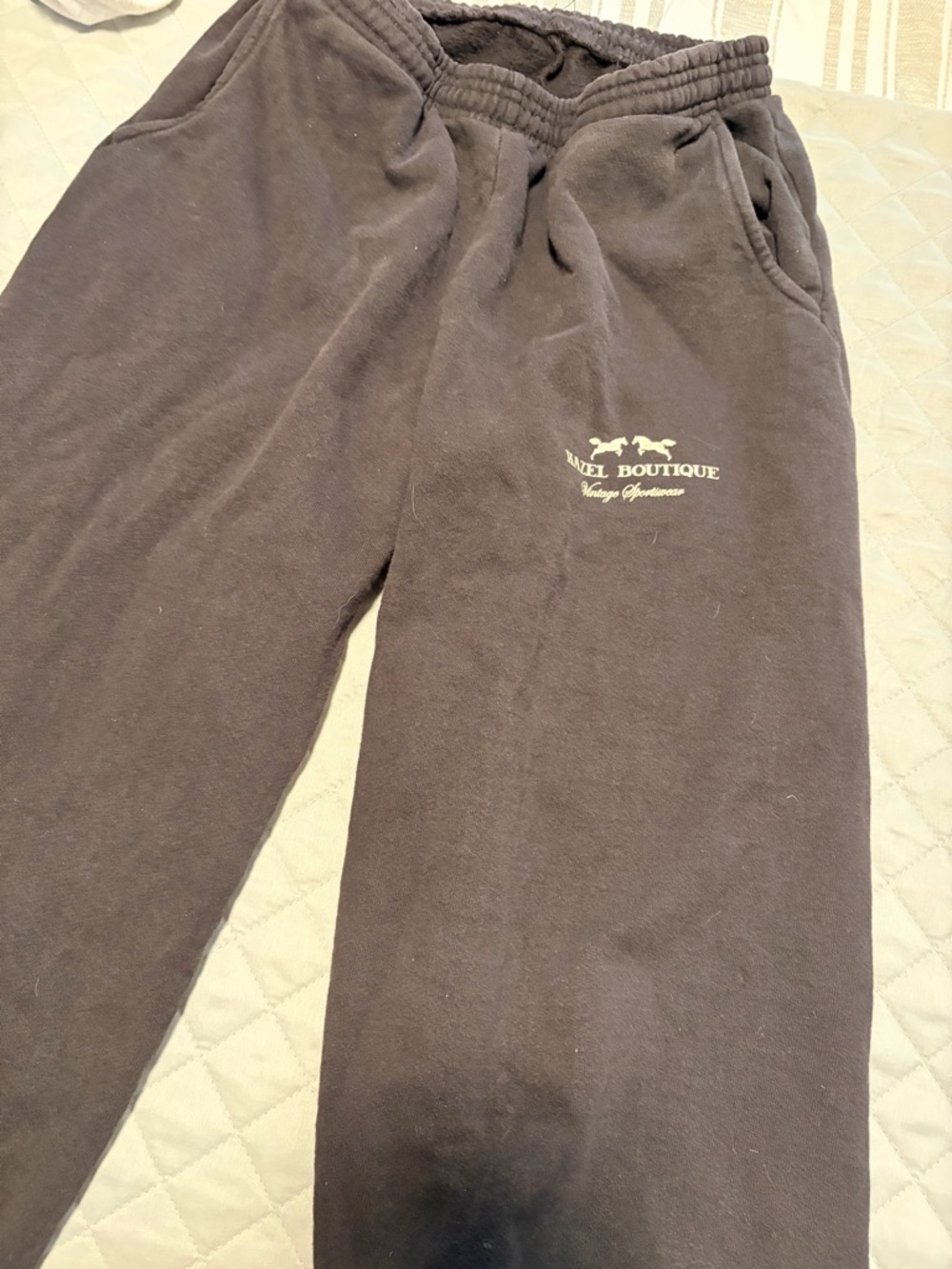 Hazel Boutique  Black Sweatpants